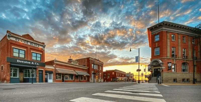 Lacombe's adorable main strip is a must visit.