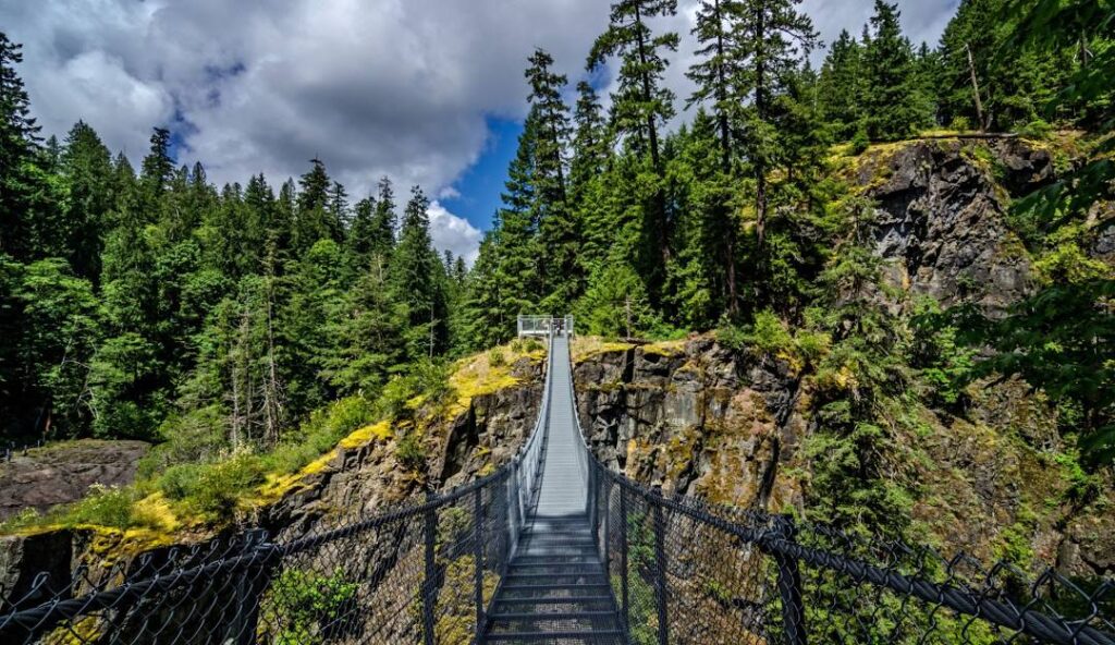 Elk Falls Provincial Park & Suspension Bridge