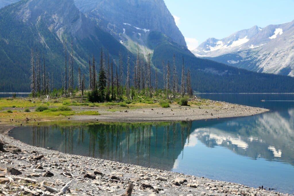 Lake in Kananaskis Country - Alberta - Canada